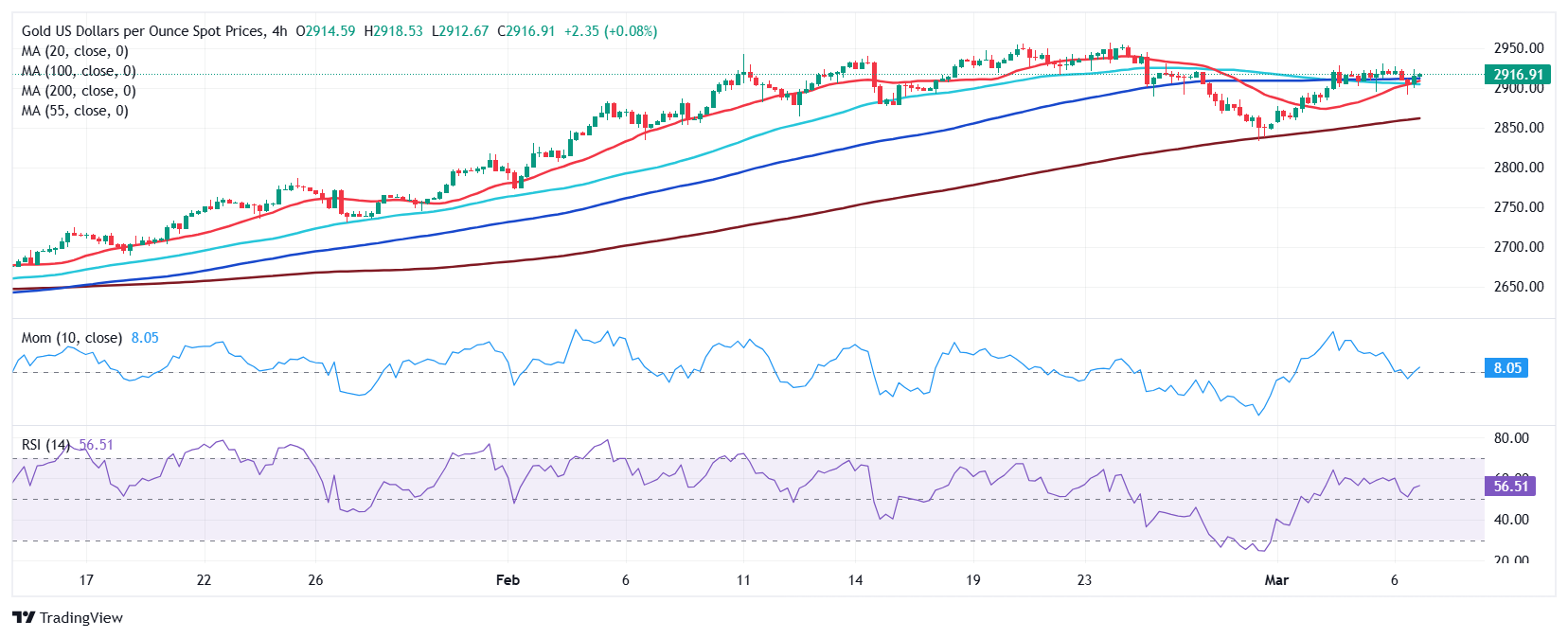 XAU/USD 当前价格：$2,916.91_TMGM外汇平台